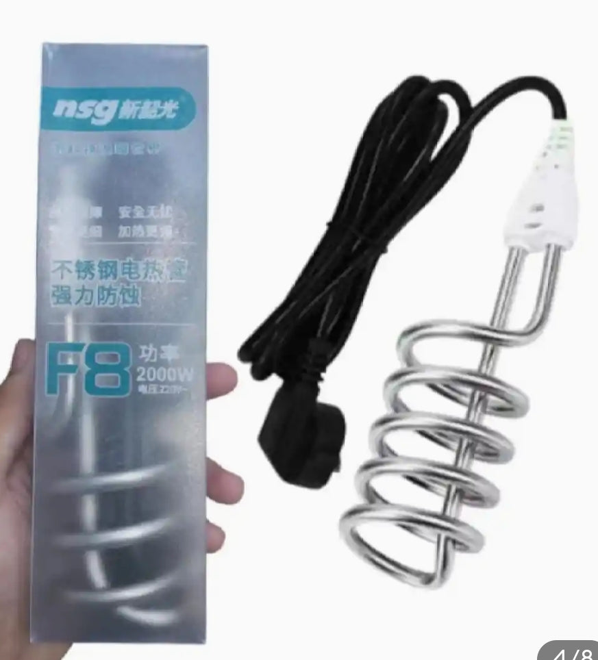 Original Imported F8 Imported 2000W Portable Electric Water Heating Rod